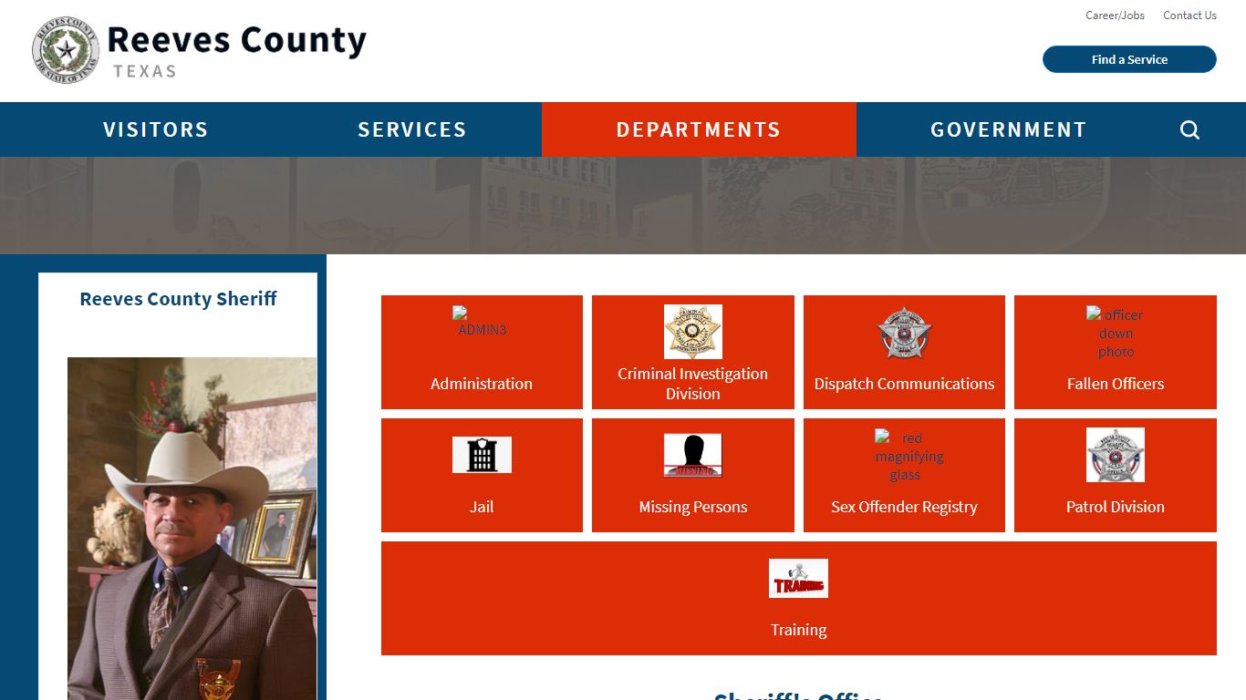 Sheriff's Office | Reeves County, TX